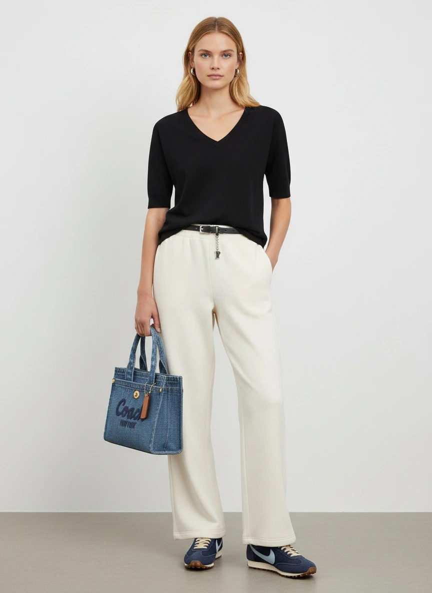 Coach Mini Cargo Denim Tote Bag 7