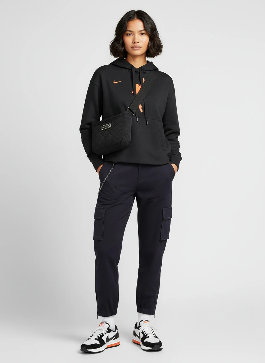 Monochrome Streetwear Luxe