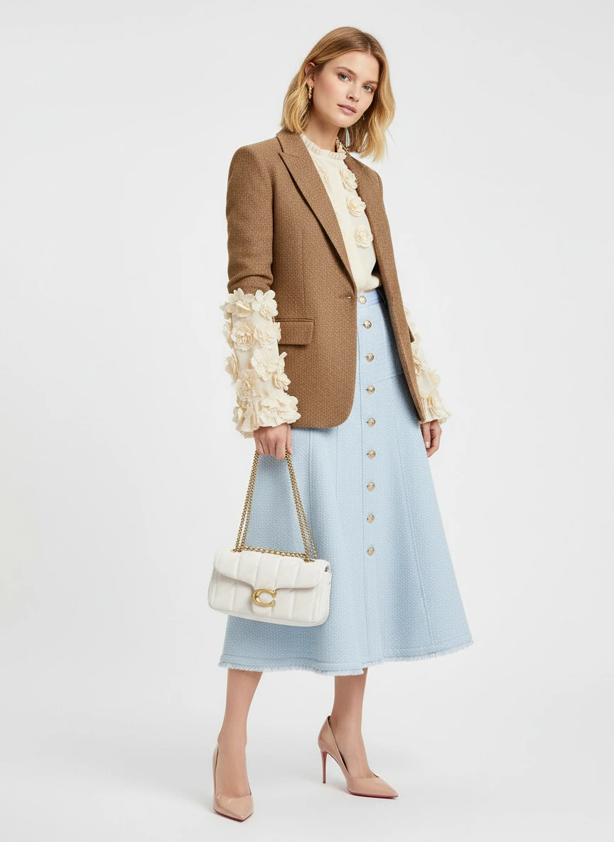 Coach Quilted Tabby Small Shoulder Bag 20 6