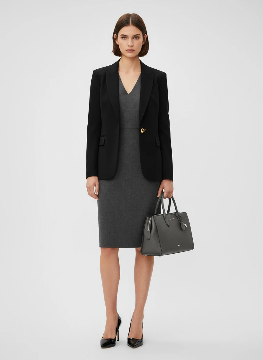 Theory Miyani Wool Blend Sheath Dress 5