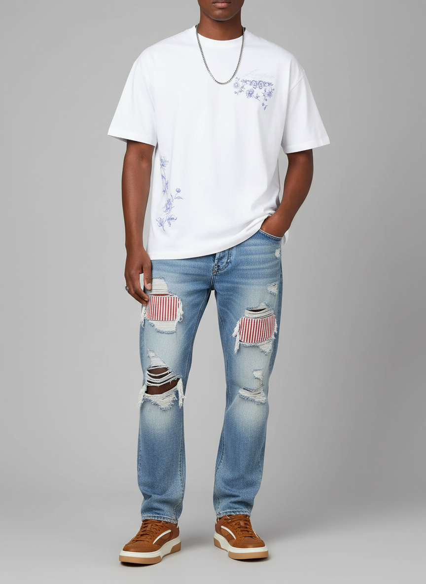 AMIRI Blue MX1 Jeans - Pants - BeyondStyle