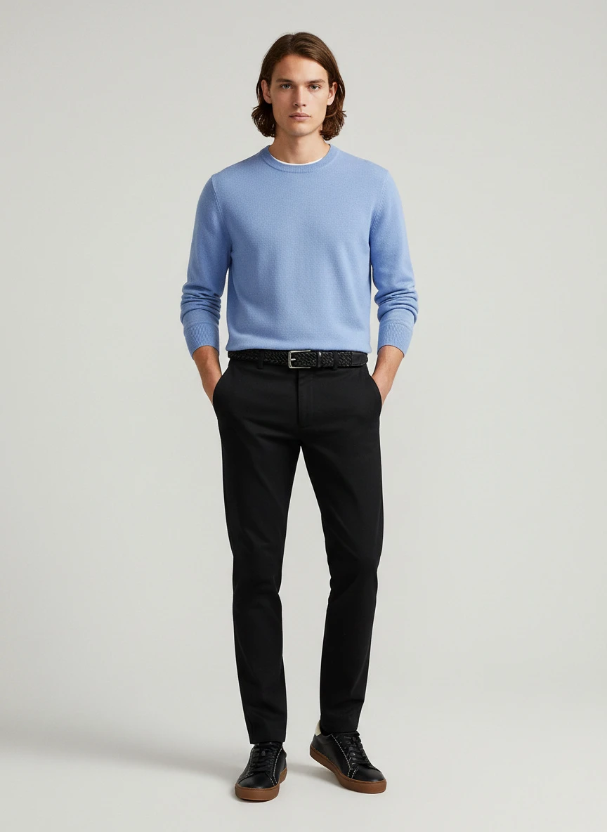 Lanvin Black DBB1 Leather Tongue Sneakers 6