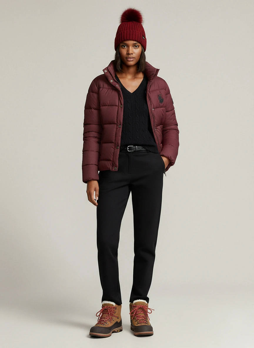 BCBG Water Resistant Snap Front Puffer Jacket 6