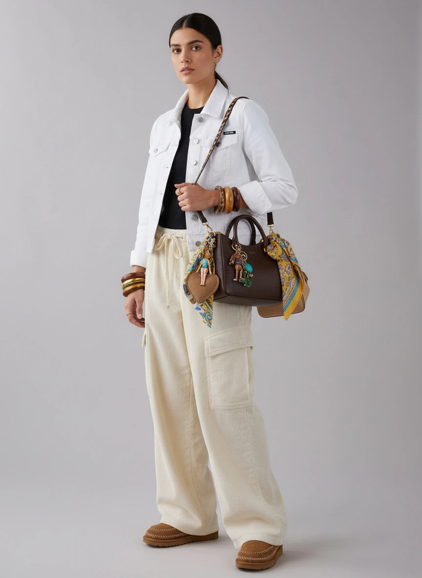 BDG BDG Station Cocoon Corduroy Baggy Barrel Leg Cargo Pant 5