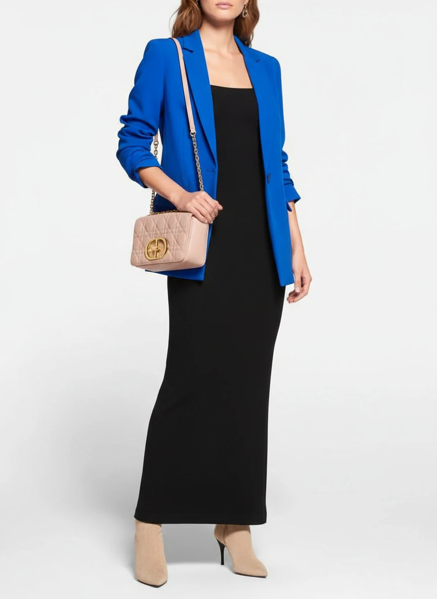 SKIMS Skims - LONG RIB CAMI SLIP DRESS 4