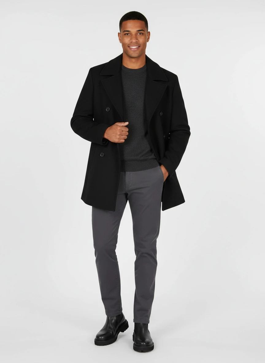 Club Room Men's Solid Crew Neck Merino Wool Blend Sweater, Created for Macy's 3