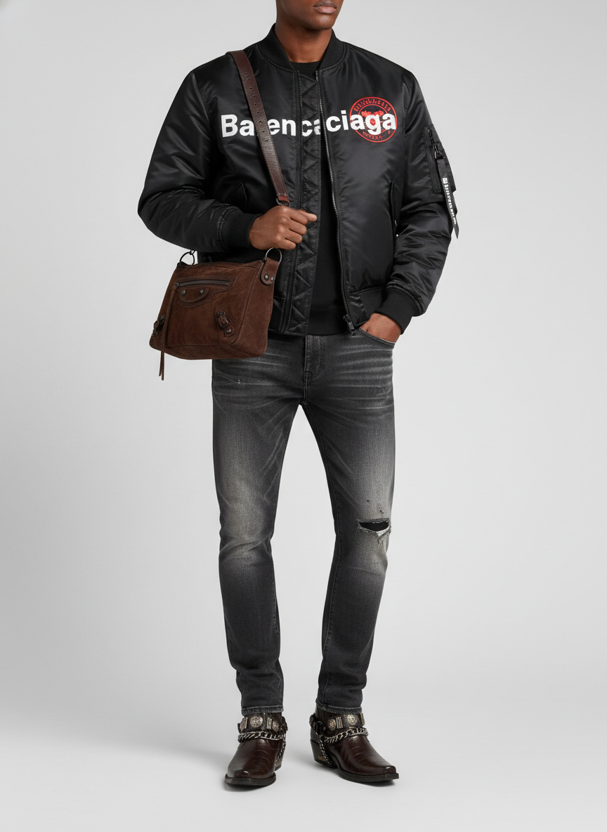 Balenciaga Shoulder bag `Le City Moto S` - Shoulder Bags